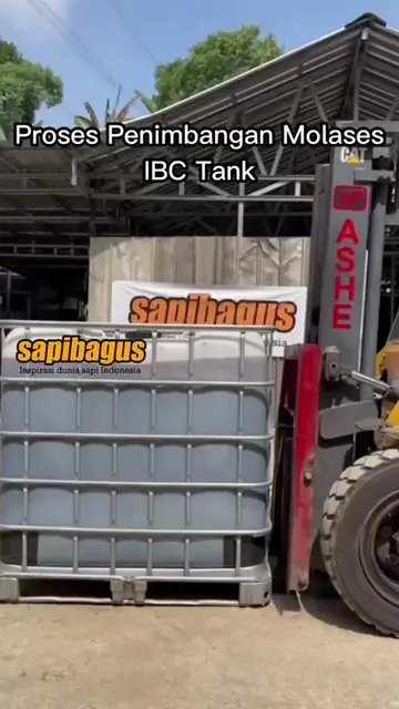 Proses-Penimbangan-Molases-IBC-Tank